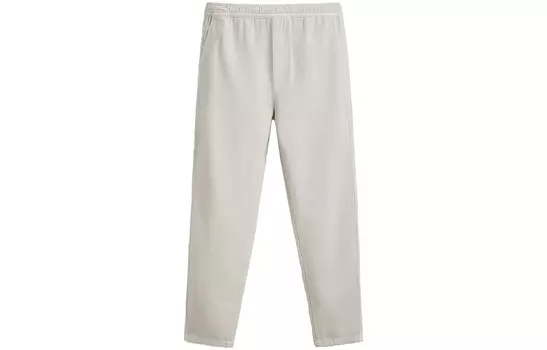 Повседневные брюки мужские жемчужно-серые Zara, серый