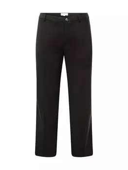 Повседневные брюки Only Carmakoma LIETTE, черный