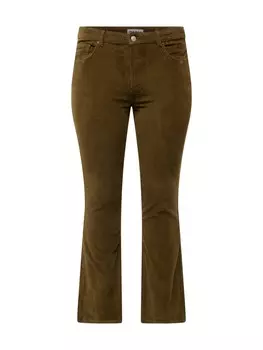 Повседневные брюки Only Curve, оливковый