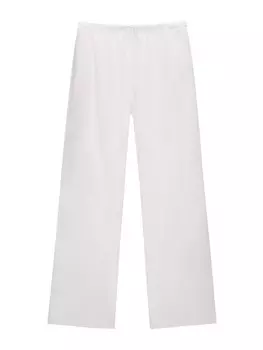 Повседневные брюки Pull&Bear, белый