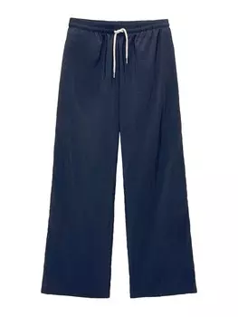 Повседневные брюки Pull&Bear, темно-синий