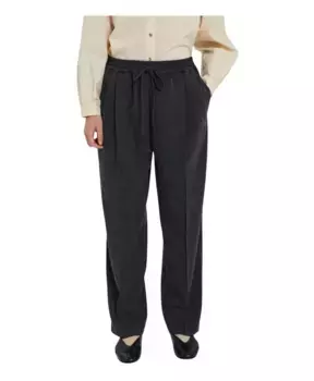 Повседневные брюки с кулиской и эластичным поясом. Norr, серый