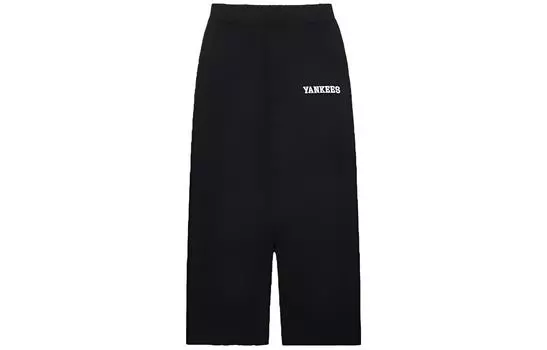 Повседневные брюки с логотипом Base MLB, черный