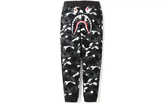 Повседневные брюки Shark Series для мужчин A Bathing Ape, черный