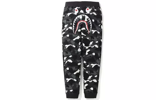 Повседневные брюки Shark Series унисекс A Bathing Ape, черный