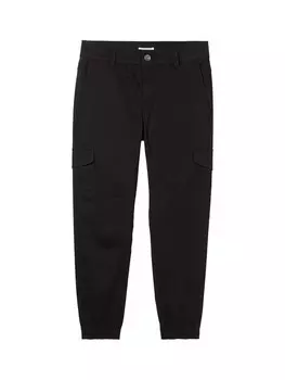 Повседневные брюки Tom Tailor, черный