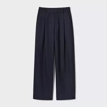 Повседневные брюки Uniqlo х CDC Co-brand, темно-синий