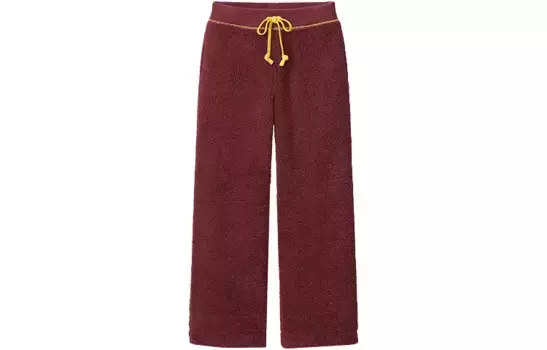 Повседневные брюки Uniqlo х Jw Anderson, бордовый