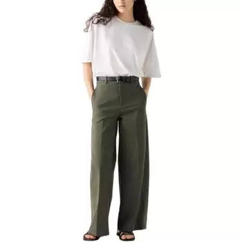 Повседневные брюки Uniqlo, оливковый