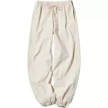 Повседневные брюки Uniqlo, светло-бежевые