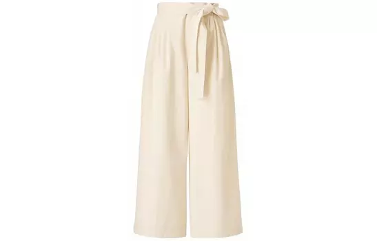 Повседневные брюки Uniqlo, светло-бежевый