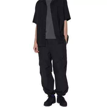 Повседневные брюки унисекс 09 черные Uniqlo, черный