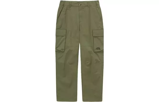 Повседневные брюки унисекс армейский зеленый The North Face, зеленый