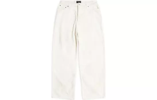 Брюки Balenciaga Large Baggy, белый