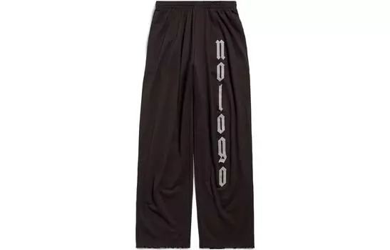 Брюки Balenciaga, кофейный