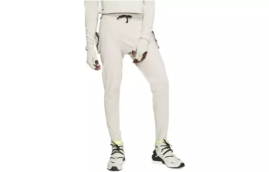 Повседневные брюки унисекс белые Nike, белый