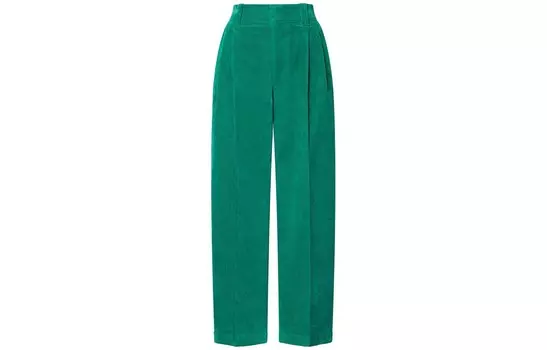 Повседневные брюки унисекс бирюзовый Uniqlo, бирюзовый