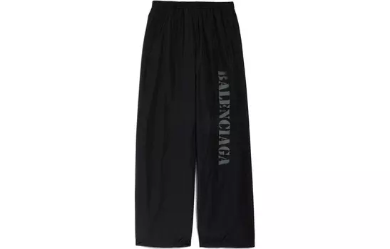 Повседневные брюки унисекс черные Balenciaga, черный