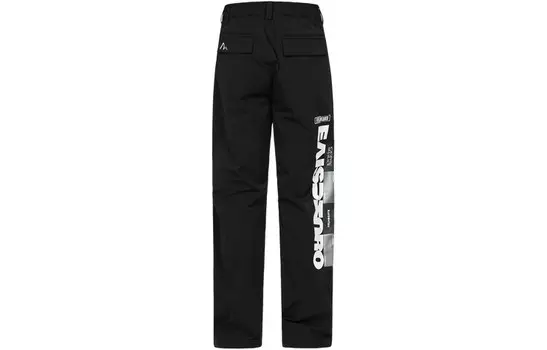 Повседневные брюки унисекс черные Evisu, черный