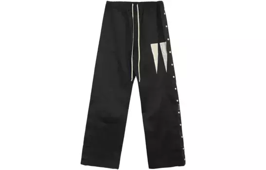 Повседневные брюки унисекс черные Rick Owens Drkshdw, черный