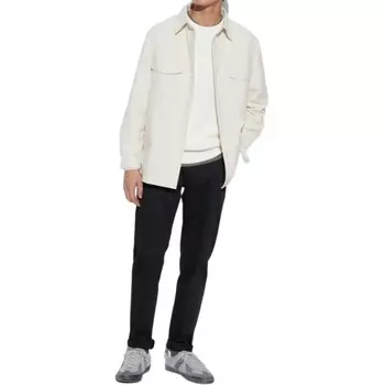 Повседневные брюки унисекс черные Uniqlo, черный