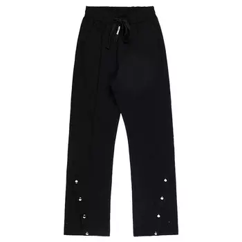 Повседневные брюки унисекс черные Xinyinsu, черный