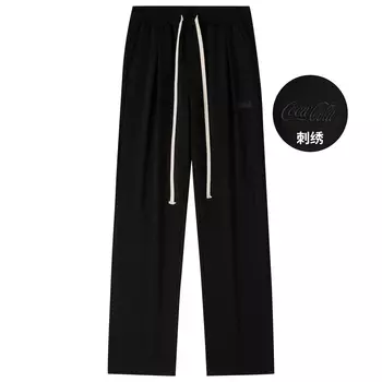 Повседневные брюки унисекс Coca-Cola, Бежевый (Базовый)