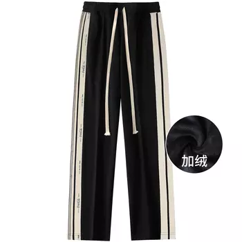 Повседневные брюки унисекс Coca-Cola, Серый, на флисовой подкладке