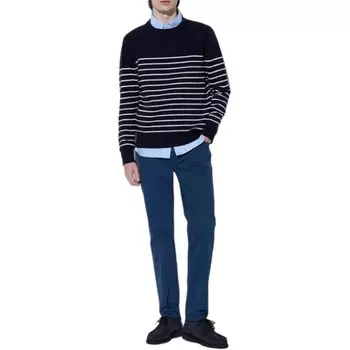 Повседневные брюки унисекс цвета морской волны Uniqlo, цвет Sea Blue