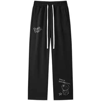 Повседневные брюки унисекс Doraemon, Хаки