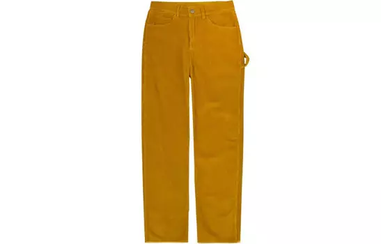 Повседневные брюки унисекс из коллекции Smiley горчичного цвета Drew House, цвет Mustard