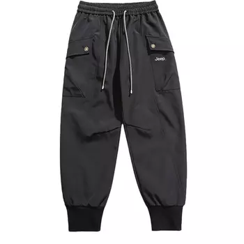 Повседневные брюки унисекс Jeep, Pitch Black