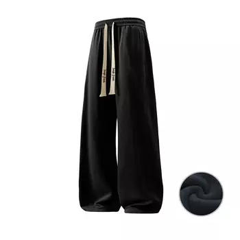 Повседневные брюки унисекс Jungle Panda, Коричневый [Тонкий ледяной шелк]