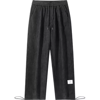 Повседневные брюки унисекс Mackyo, Черный (на флисовой подкладке)