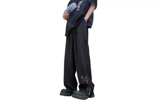 Повседневные брюки унисекс MONTVOO, Черный