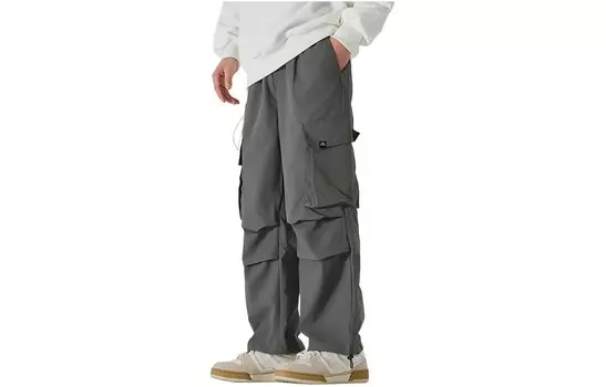 Повседневные брюки унисекс MONTVOO, Черный (на флисовой подкладке)