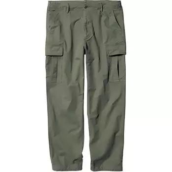 Повседневные брюки унисекс оливковый - 56 Uniqlo, оливковый