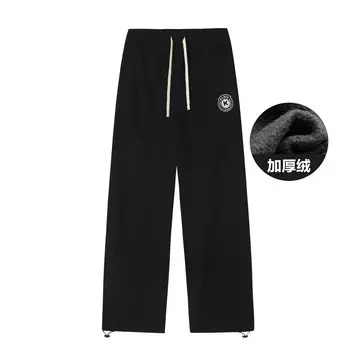 Повседневные брюки унисекс OLRIK, Темно-серый (на флисовой подкладке)