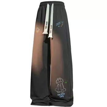 Повседневные брюки унисекс SESAME STREET, кораллово-розовый