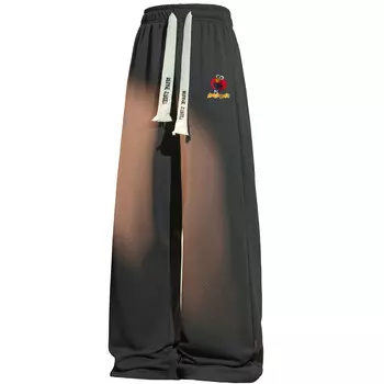 Повседневные брюки унисекс SESAME STREET, оливково-зеленый