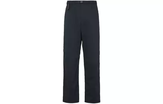 Повседневные брюки унисекс темно-синие Uniqlo, темно-синий