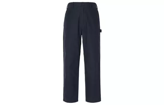 Повседневные брюки унисекс темно-синие Uniqlo, темно-синий