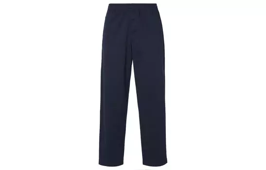 Повседневные брюки унисекс темно-синие Uniqlo, темно-синий