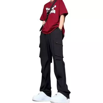 Повседневные брюки унисекс TnTn, черный