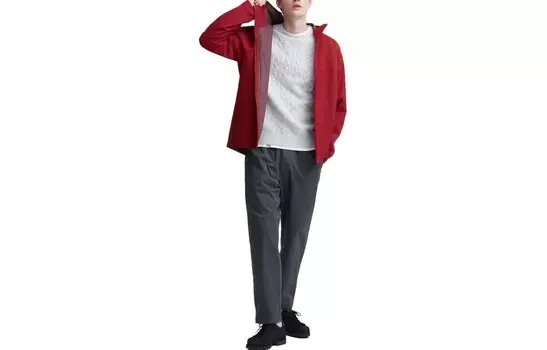 Повседневные брюки унисекс Uniqlo, темно-синий