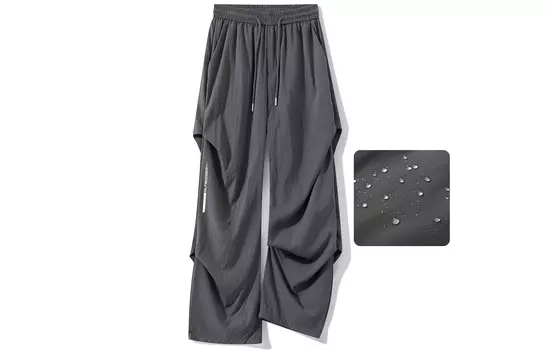 Повседневные брюки унисекс Warrior Huichao Riding The Wind Collection, Dark Gray-Waterproof Fabric