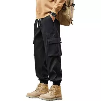 Повседневные брюки Warrior Huichao Riding The Wind для мужчин, Army Green[Pocket Zipper]