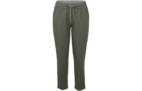 Повседневные брюки женские армейского зеленого цвета The North Face