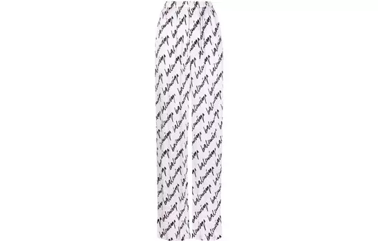 Повседневные брюки женские белые Balenciaga