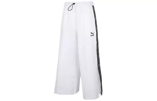 Повседневные брюки женские белые Puma